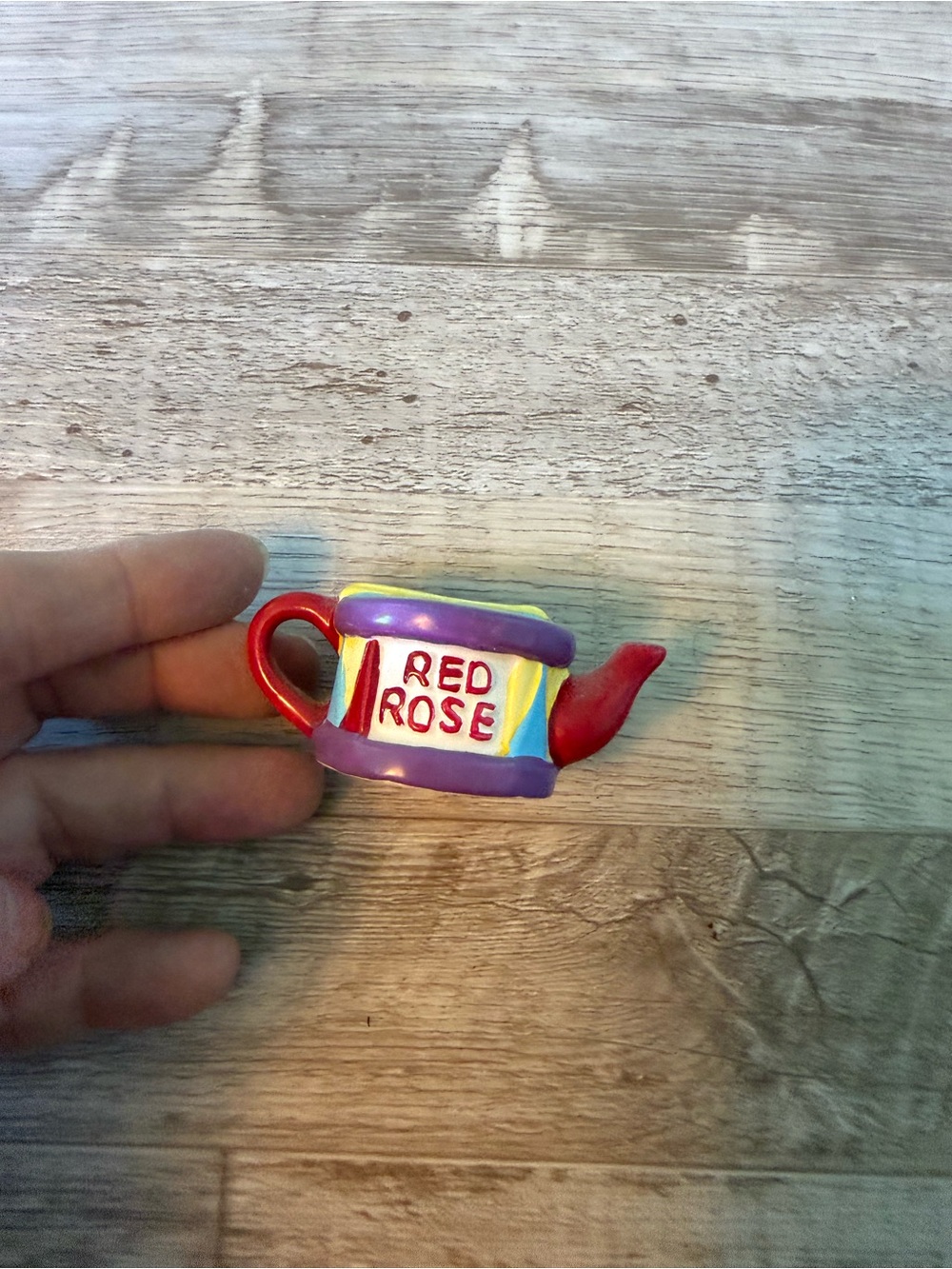Red Rose Tea Wade Whimsie Circus Teapot